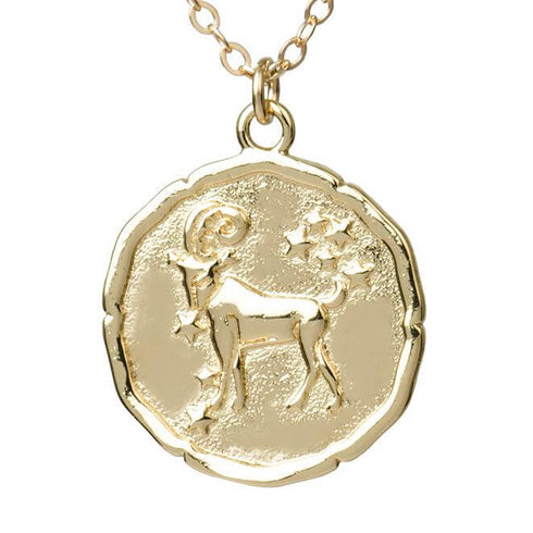 Aries Zodiac Necklace